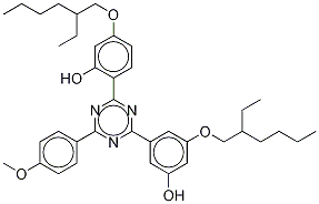 双-乙基己氧苯酚甲氧苯基三嗪,Bemotrizinol;2,2'-[6-(4-Methoxyphenyl)-1,3,5-triazine-2,4-diyl]bis[5-[(2-ethylhexyl)oxy]phenol