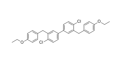 达格列净杂质18,4,4'-dichloro-3,3'-bis(4-ethoxybenzyl)-1,1'-biphenyl