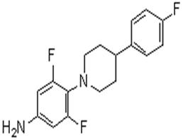 3,5-二氟-4-[4-(4-氟苯基)哌啶-1-基]苯胺