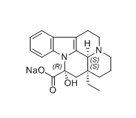 长春西汀杂质17,sodium (41S,12R,13aS)-13a-ethyl-12-hydroxy-2,3,41,5,6,12, 13,13a-octahydro-1H-indolo[3,2,1-de]pyrido[3,2,1-ij][1,5] naphthyridine-12-carboxylate