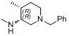 顺式-1-苄基-4-甲基-3-甲氨基-哌啶,(3R,4R)-1-Benzyl-N,4-dimethylpiperidin-3-amine