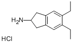 5,6-二乙基-2,3-二氢-1H-茚-2-胺盐酸盐,5,6-diethyl-2,3-dihydro-1H-inden-2-amine hydrochloride