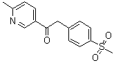 1-(6-甲基吡啶-3-基)-2-(4-甲磺酰基苯基)-乙酮,1-(6-Methylpyridin-3-yl)-2-[4(methylsulfonyl)phenyl]ethanone