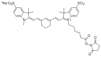 Sulfo-Cyanine7 NHS ester，Sulfo-Cy7 NHS ester,Sulfo-Cyanine7 NHS ester，Sulfo-Cy7 NHS ester