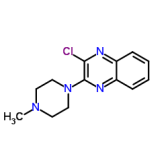 2-氯-3-(4-甲基-1-哌嗪)喹噁啉,2-Chloro-3-(4-methyl-1-piperazinyl)quinoxaline