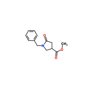 1-苄基-5-氧-3-吡咯烷羧酸甲酯,Methyl 1-benzyl-5-oxo-3-pyrrolidinecarboxylate