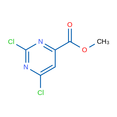 2,4-二氯嘧啶-6-甲酸甲酯,Methyl 2,4-dichloropyrimidine-6-carboxylate