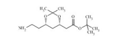 (4S,cis)-1,1-Dimethylethyl-6-aminoethyl-2,2-dimethyl-1,3-dioxane-4-acetate
