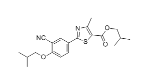 非布索坦杂质67,sobutyl 2-(3-cyano-4-isobutoxyphenyl)-4-methylthiazole-5 -carboxylate