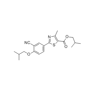 非布索坦杂质67,sobutyl 2-(3-cyano-4-isobutoxyphenyl)-4-methylthiazole-5 -carboxylate