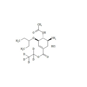 奥司他韦盐酸盐D5,Oseltamivir hydrochloride D5