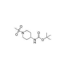 1-MS-4-BOC-氨基哌啶,tert-Butyl (1-(Methylsulfonyl)piperidin-4-yl)carbaMate
