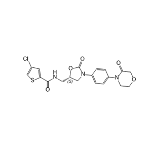 利伐沙班杂质22,(S)-4-chloro-N-((2-oxo-3-(4-(3-oxomorpholino)phenyl)oxazo lidin-5-yl)methyl)thiophene-2-carboxamide