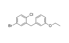 達格列凈雜質21,4-bromo-1-chloro-2-(3-ethoxybenzyl)benzene