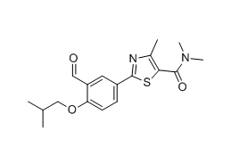 非布索坦杂质65,2-(3-formyl-4-isobutoxyphenyl)-N,N,4-trimethylthiazole- 5-carboxamide