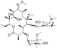 克拉霉素EP杂质G,"Clarithromycin (9E)-O-Methyloxime "