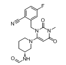 曲格列汀杂质16,(R)-N-(1-(3-(2-cyano-5-fluorobenzyl)-1-methyl-2,6-dioxo- 1,2,3,6-tetrahydropyrimidin-4-yl)piperidin-3-yl)formamide