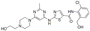 羟甲基达沙替尼,Hydroxymethyl Dasatinib/N-[2-Chloro-6-(hydroxymethyl)phenyl]-2-[[6-[4-(2-hydroxyethyl)-1-piperazinyl]-2-methyl-4-pyrimidinyl]amino]-5-thiazolecarboxamide