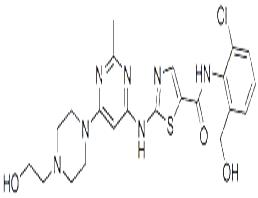 羟甲基达沙替尼,Hydroxymethyl Dasatinib/N-[2-Chloro-6-(hydroxymethyl)phenyl]-2-[[6-[4-(2-hydroxyethyl)-1-piperazinyl]-2-methyl-4-pyrimidinyl]amino]-5-thiazolecarboxamide