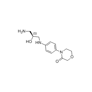 利伐沙班杂质20,(S)-4-(4-((3-amino-2-hydroxypropyl)amino)phenyl)morpholin- 3-one
