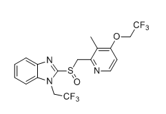 蘭索拉唑雜質(zhì)09,2-(((3-methyl-4-(2,2,2-trifluoroethoxy)pyridin-2-yl)methyl) sulfinyl)-1-(2,2,2-trifluoroethyl)-1H-benzo[d]imidazole