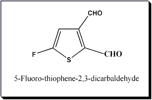 5-氟噻吩-2,3-二甲醛,5-Fluoro-thiophene-2,3-dicarbaldehyde