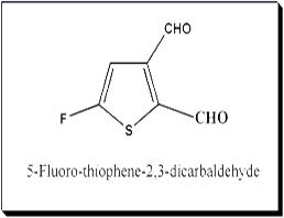 5-氟噻吩-2,3-二甲醛