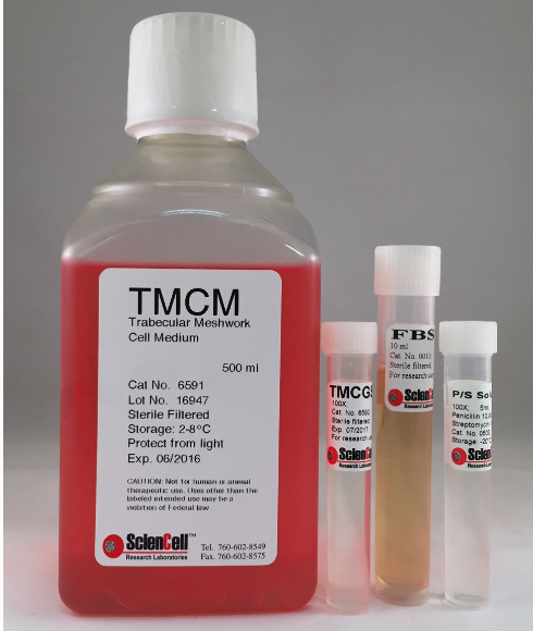 小梁网细胞培养基 TMCM,Trabecular Meshwork Cell Medium
