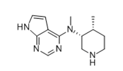 N-甲基-N-((3R,4R)-4-甲基哌啶-3-基)-7H-吡咯并[2,3-D]嘧啶-4-胺,N-methyl-N-((3R,4R)-4-methylpiperidin-3-yl)-7H-pyrrolo- [2,3-d]pyrimidin-4-amine