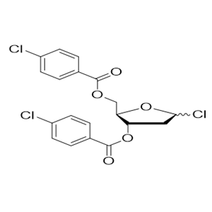 1-氯-2-脱氧-3,5-二-O-对氯苯甲酰基-D-核糖,1-Chloro-3,5-di-(4-chlorobenzoyl)-2-deoxy-D-ribose