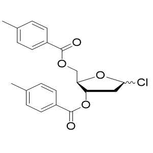 1-氯-2-脱氧-3,5-二-O-对甲苯甲酰基-D-核,1-Chloro-3,5-di-O-toluoyl-2-deoxy-D-ribofuranos