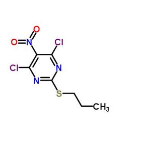 4,6-二氯-5-硝基-2-丙硫基嘧啶,4,6-dichloro-2-propylthiopyrimidine-5-amine