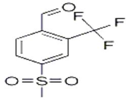 2-甲酰基-5-(甲基磺酰基)三氟甲苯