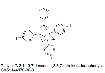 1,3,5,7-四（4-碘苯基）金刚烷,1,3,5,7-tetrakis(4-iodophenyl)-Tricyclo[3.3.1.13,7]decane