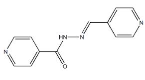 4-Pyridinecarboxylicacid, 2-(4-pyridinylmethylene)hydrazide