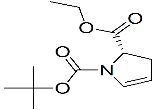 (S)-1-N-叔丁氧羰基-2,3-二氢-2-吡咯甲酸乙酯,(S)-1-tert-butyl 2-ethyl 2,3-dihydropyrrole-1,2-dicarboxylat