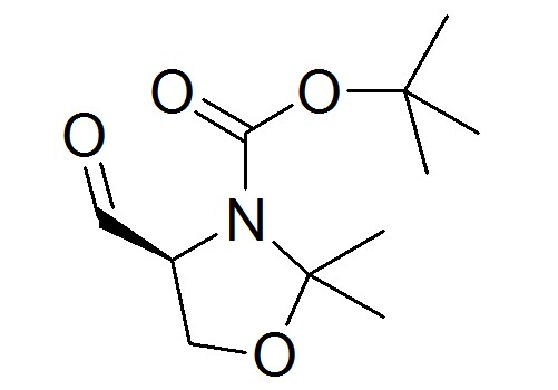 (S)-4-甲?；?2,2-二甲基-3-惡唑啉羧酸叔丁酯,(S)-(-)-3-Boc-2,2-dimethyloxazolidine-4-carboxaldehyde