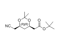 阿托伐他汀钙杂质19,tert-butyl 2-((4R,6R)-6-(cyanomethyl)-2,2-dimethyl-1,3-dioxan- 4-yl)acetate
