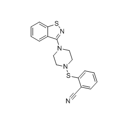 魯拉西酮雜質(zhì)30,2-((4-(benzo[d]isothiazol-3-yl)piperazin-1-yl)thio)benzonitrile