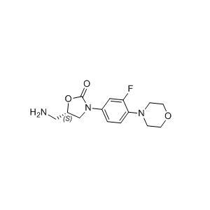 利奈唑胺杂质02,(S)-5-(aminomethyl)-3-(3-fluoro-4-morpholinophenyl)oxazolidine -2-one
