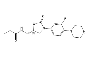 利奈唑胺杂质08,(S)-N-((3-(3-fluoro-4-morpholinophenyl)-2-oxooxazolidin-5-yl) methyl)propionamide