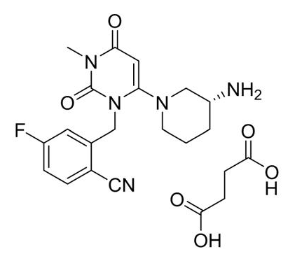 曲格列汀琥珀酸盐,trelagliptin succinate