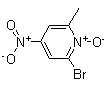 6-溴-2-甲基-4-硝基吡啶-N-氧化物,2-bromo-6-methyl-4-nitropyridine 1-oxide
