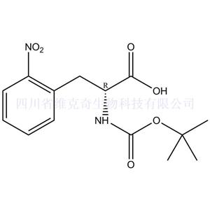 D-Phenylalanine, N-[(1,1-dimethylethoxy)carbonyl]-2-nitro-