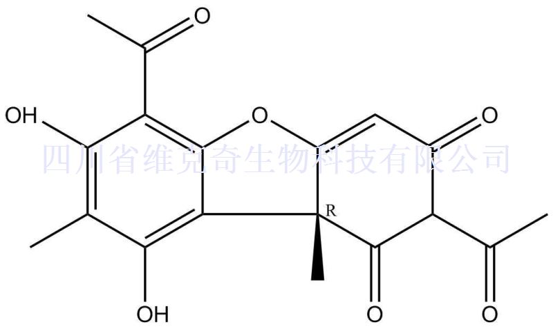 (+)-松蘿酸,(+)-Usnic Acid