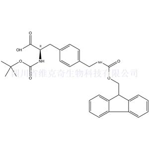 N-[(1,1-Dimethylethoxy)carbonyl]-4-[[[(9H-fluoren-9-ylmethoxy)carbonyl]amino]methyl]-D-phenylalanine