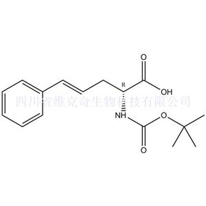 4-Pentenoic acid, 2-[[(1,1-dimethylethoxy)carbonyl]amino]-5-phenyl-, (2R)-