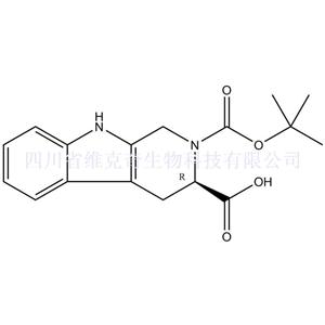2H-Pyrido[3,4-b]indole-2,3-dicarboxylic acid, 1,3,4,9-tetrahydro-, 2-(1,1-dimethylethyl) ester, (R)-