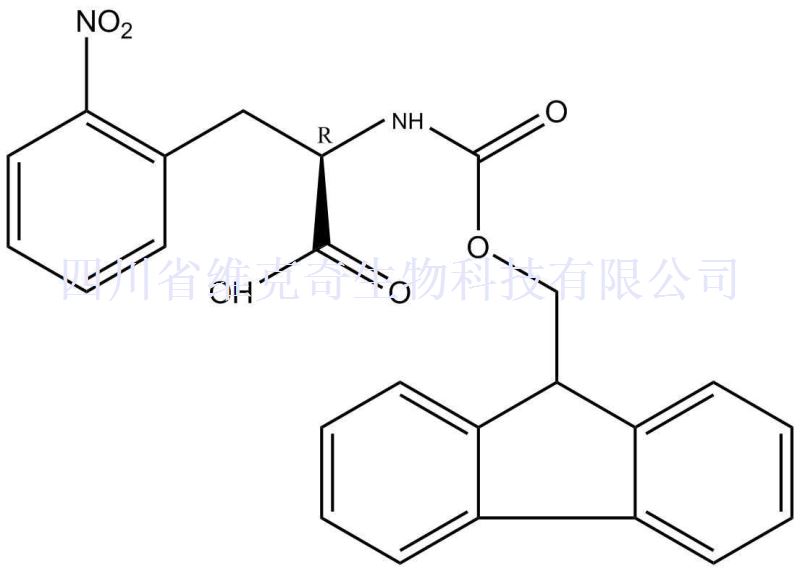 D-Phenylalanine, N-[(9H-fluoren-9-ylmethoxy)carbonyl]-2-nitro-