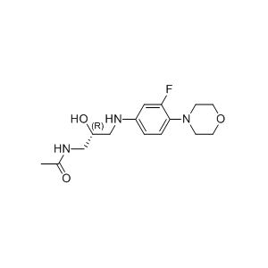 利奈唑胺杂质07,(R)-N-(3-((3-fluoro-4-morpholinophenyl)amino)-2-hydroxypropyl) acetamide